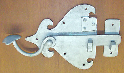Door Press Latch, Colonial Pa. Dutch, Wrought Iron, hand made by blacksmiths
