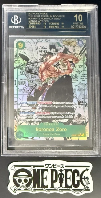 【BGS 10 ゴールドラベル】ゾロ SEC 2nd anniversary 新作揃え Zoro Label Gold 10 BGS Sec eBay | Anniversary 2Nd