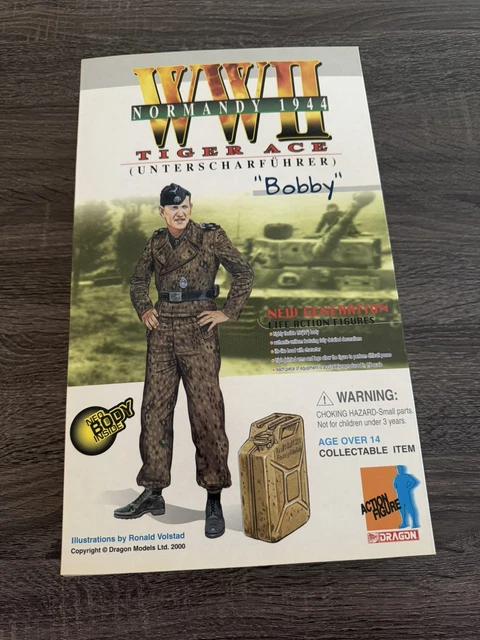 1/6 DRAGON WWII Normandy 1944 Tiger Aces Bobby & Michael Action
