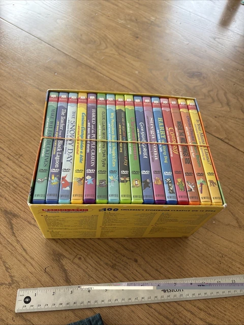 SCHOLASTIC TREASURY OF 100 Storybook Classics 16-DVD Box Set