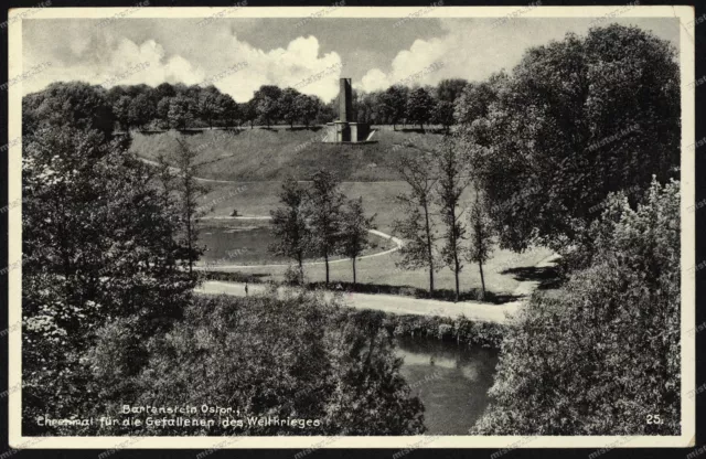 AK-Bartenstein-Bartoszyce-Ostpreußen-Ehrenmal-Denkmal-