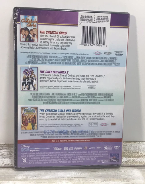 CHEETAH GIRLS: 3-MOVIE Collection (DVD Video) $15.99 - PicClick