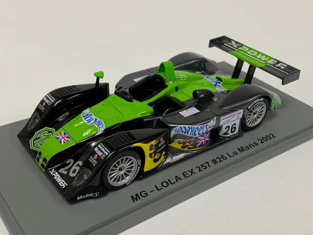 Pre owned Spark 1:43 MG - Lola EX 257 #33 Le Mans 2001 – Frankton