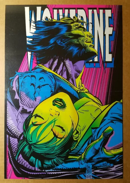 Wolverine Wife Mariko Yashida Marvel Comics Poster by Marc Silvestri