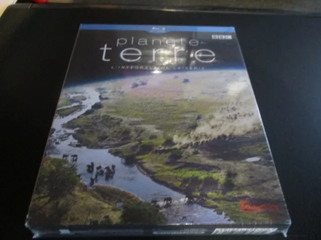 Coffret 4 Blu-Ray Neuf "Planete Terre (Bbc) - L'integrale De La Serie"