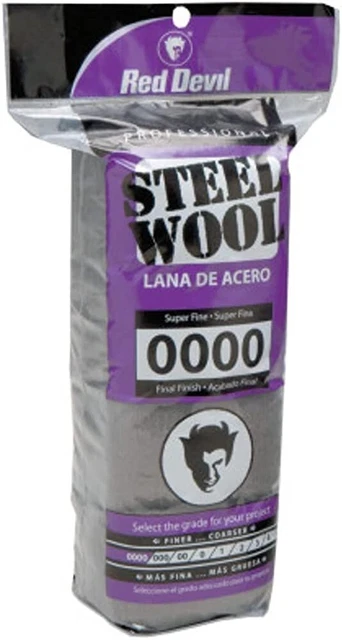 Red Devil Professional Steel Wool 0000 Very Fine