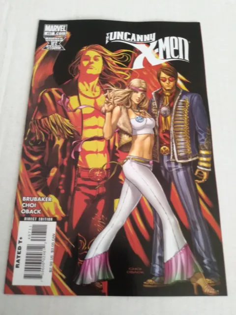 Uncanny Xmen #497 (Jun 08 Marvel) June 2008 Brubaker Choi Oback
