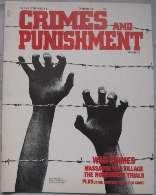 Crimes and Punishment magazine Issue 36 - War Crimes