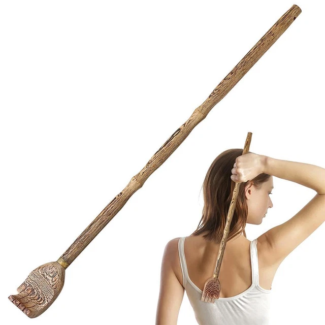 Gratte-dos En Bois Avec Long Manche - Pour Hommes Et Femmes - Neuf