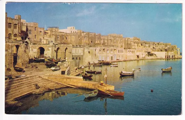 A J. Arthur Dixon Post Card of Spinola Bay - St. Julians. Malta