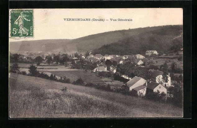 CPA Vermondans, Vue Generale