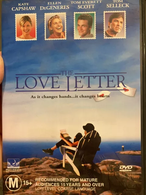 The Love Letter region 4 DVD (1999 Ellen DeGeneres romantic comedy drama movie)