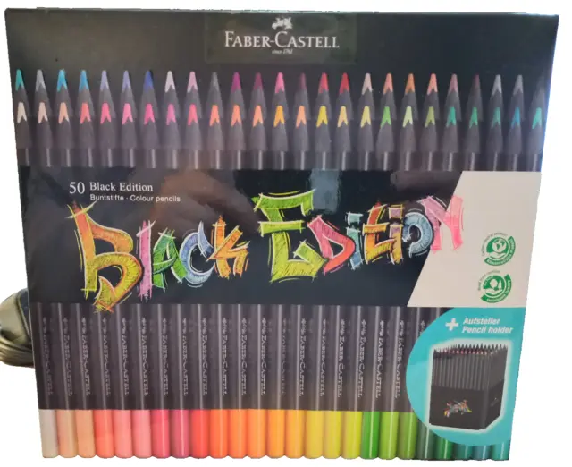 Faber-Castell Buntstifte Black Edition 50er - 18.3 2724 J1