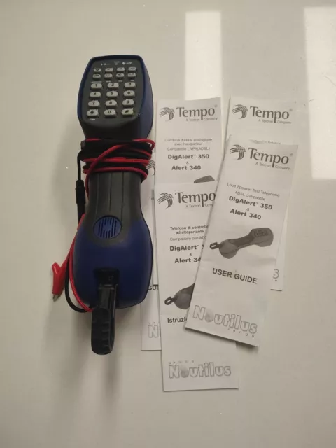 TEMPO Communications Digalert 350 Test Telefon Set UK Verkäufer