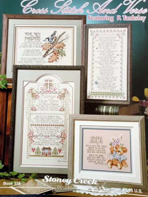 Stoney Creek Cross Stitch - Cross Stitch and Verse - Five Designs.