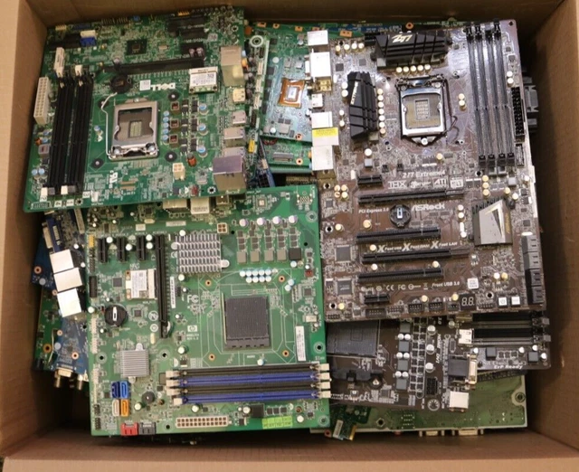45 Lbs 2 Oz Scrap For Gold Recovery Mixed Desktop/Server Motherboards And PCBs 45 Lbs 2 Oz Scrap For Gold Recovery Mixed Desktop/Server Motherboards And PCBs