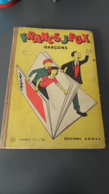 Ancien Livre  Francs Jeux Garcons 16 N° 177 A 188 Edition Sudel 1953