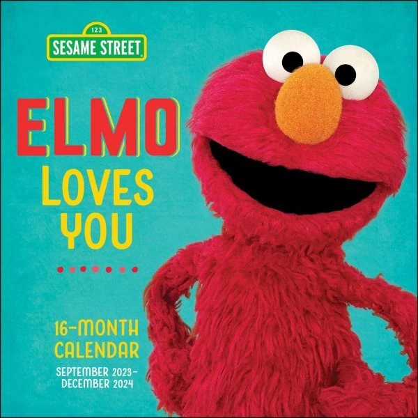 SESAME STREET ELMO Loves You 20232024 Calendar September 2023