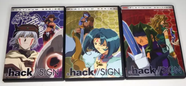 Complete - dot .hack // Sign Limited Edition CD Box CIB Soundtrack -  TESTED!
