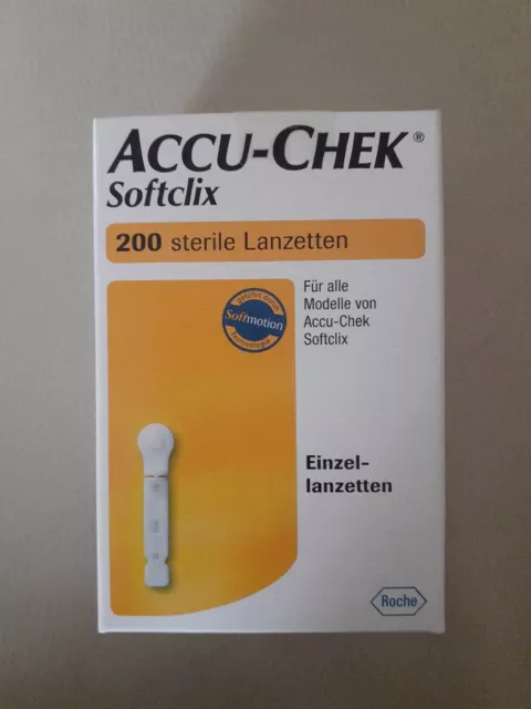 ACCU-CHEK Softclix (200 Lanzetten) - AKKU CHECK - NEU & OVP -