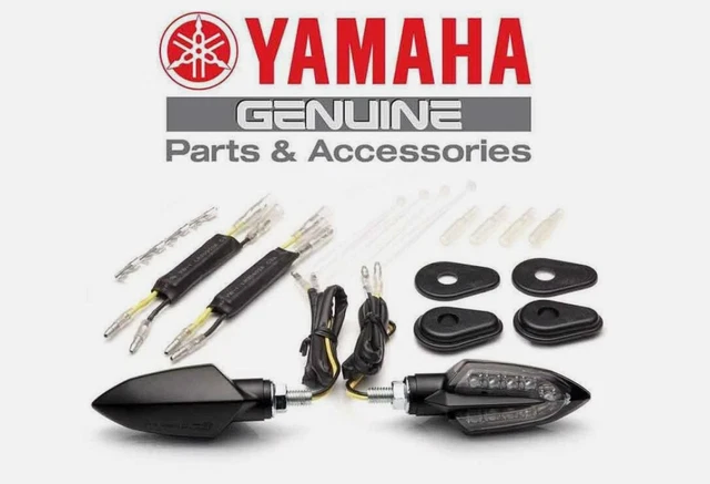 LED Mini Indicator Signals - Vinci Black Arrow Style For Yamaha Motorcycles