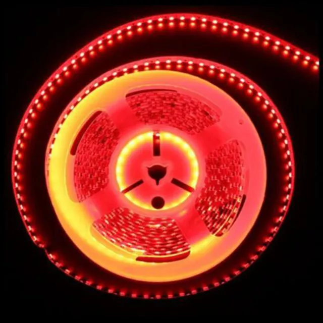 Waterproof Red LED Strip 3528 SMD 300 LED 5M Flexible Lamp Light 12V 60LED/M 3