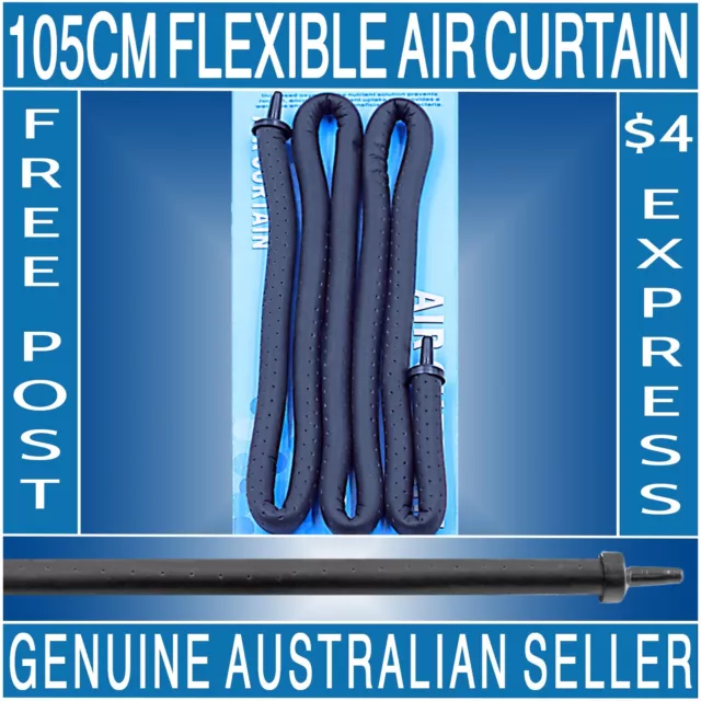 Air Stone 105cm Flexible Rubber 4 Aquarium, Fish Tank & Septic Pump. Bubble Wall