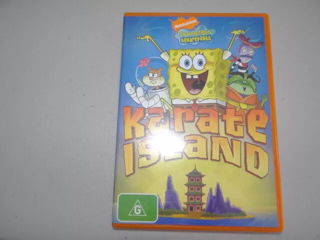 SPONGEBOB SQUAREPANTS KARATE ISLAND DVD *price drop*