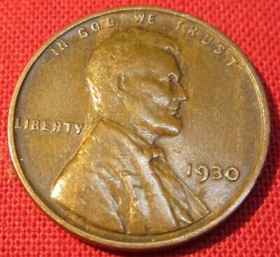 1930 Lincoln Wheat Cent - G Good to VF Very Fine