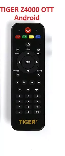 Remote control for Smart Android TV Box Tiger Z4000 OTT