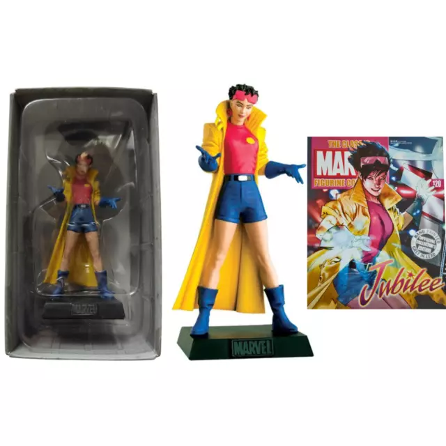 Marvel Super Heroes Jubilée 120 Figurine en Plomb Collection Eaglemoss Comics BD