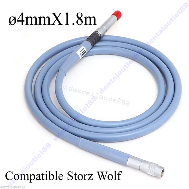 Endoscopy Fiber Optical Cable Light Cable ø4mmX1.8m Connector