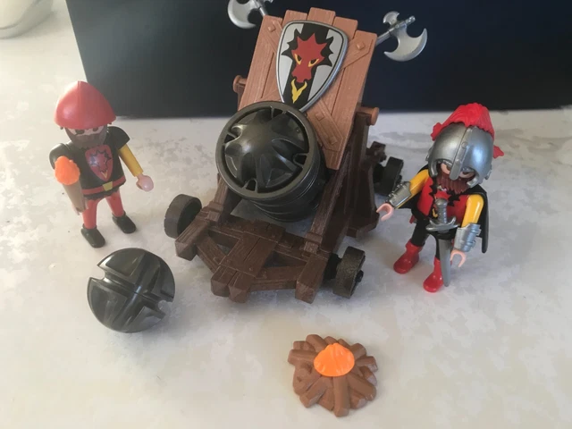 PLAYMOBIL MOYEN-AGE MÉDIÉVAL Chevalier Bouclier Dragon Rouge Noir M2 PLAYMOBIL MOYEN-AGE MÉDIÉVAL Chevalier Bouclier Dragon Rouge Noir M2