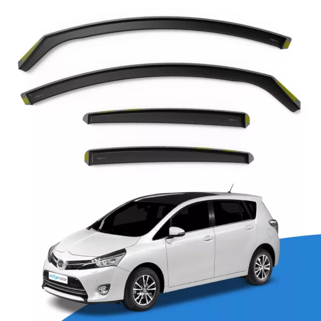TOYOTA VERSO 2009 2018 5 Door SUV Wind Deflectors 4pc Edgevisors