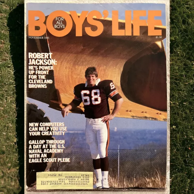 Boys’ Life Scout Magazine, November 1985 Robert Jackson Naval Academy