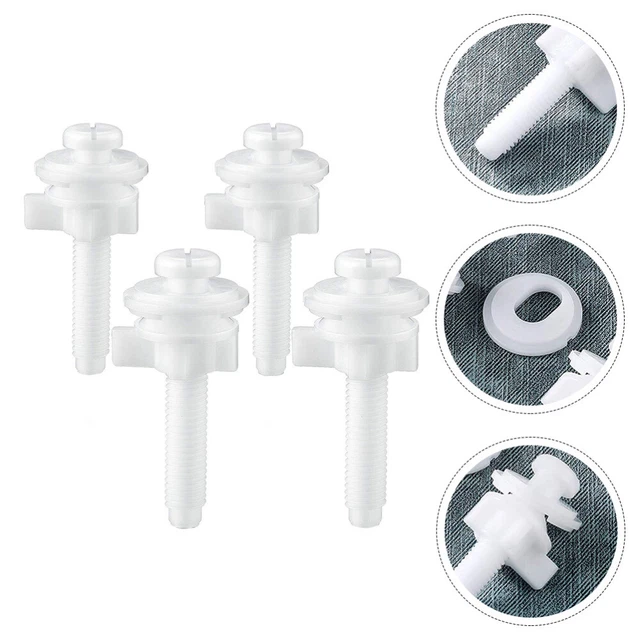 4 pz Sostituzioni Vite WC Sedile WC Coperchio WC