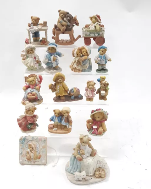 Cherished Teddies Patricia Hillman Enesco Large Bundle 16X Assorted Characters