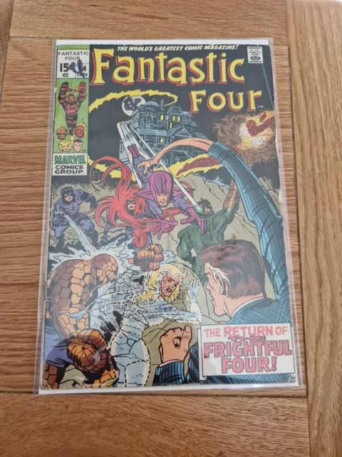 Fantastic Four #94 Comic Marvel Comics 1st App Agatha Harkness, 1st App Of Ebony