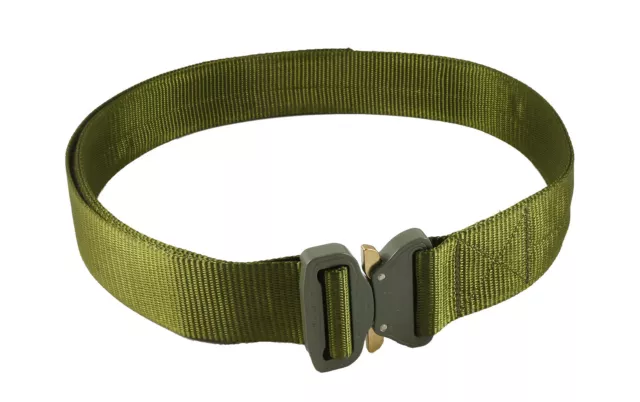 UKOM Austrialpin Cobra Fibbia Verde Combattimento Pistola Belt (45mm 4.4cm 100%