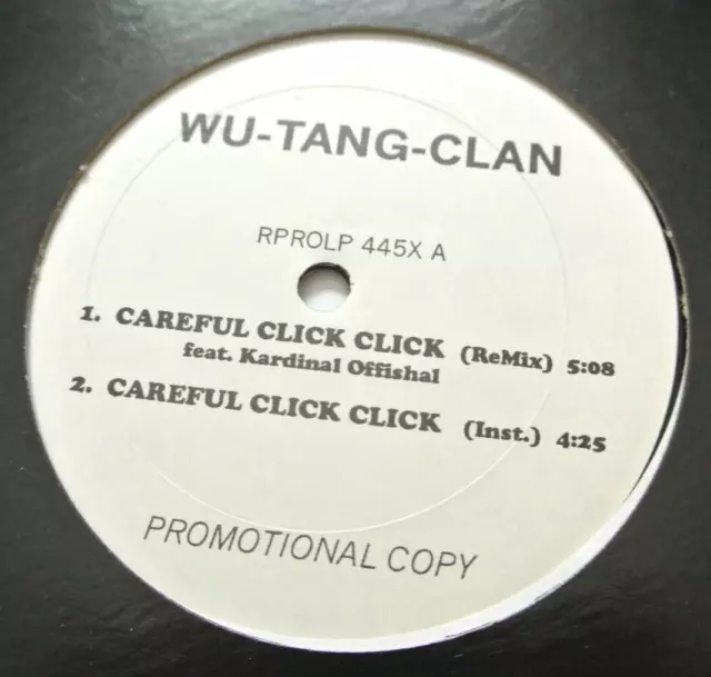 Wu-Tang Clan - Careful Click Click (Remix) / He Lives - orig. 12" US