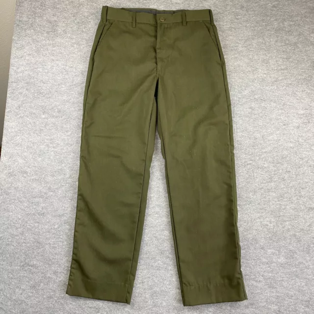 Vintage 1979 Aramid Fire Resistant Pants Forest Fighter 34x32 Trousers Green