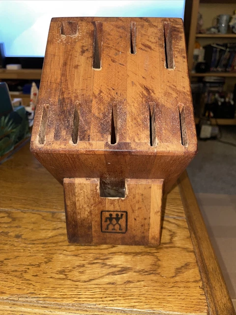 Bloque De Cuchillo De Madera Ja Henckels International 9 Ranuras