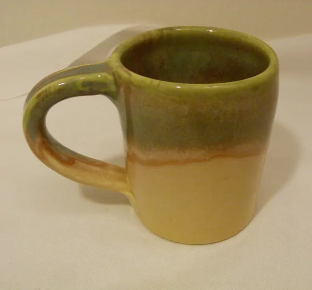 Brown's Pottery North Carolina Hand Made Art Pottery Mug Southwestern Style