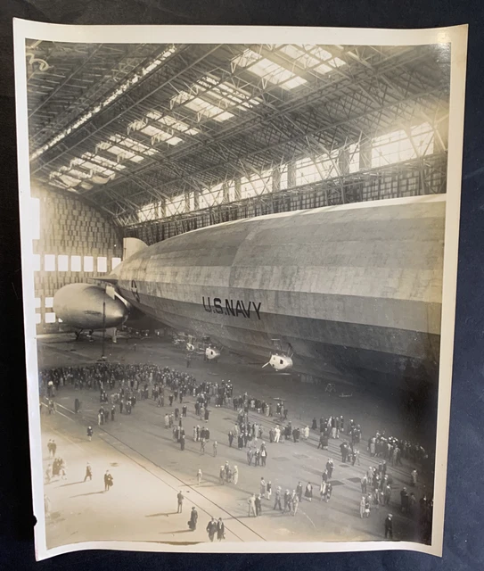 LIV13389  Photographie Photo d&#039;époque vintage Graf zeppelin Lakehurst dirig