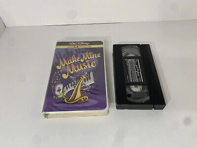 Make Mine Music VHS Gold Collection movie Walt Disney Kids video show tape