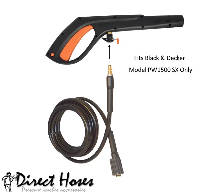 BLACK & DECKER PW1500 SX Pressure Washer Replacement Hose 5/10/15/20/30