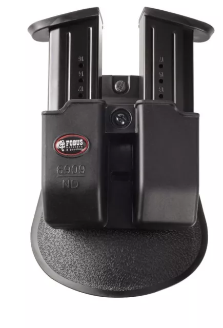 Fobus 6909 Gürtel Doppel Magazin Holster 9mm Beretta 92F,Walther P99, Sig 226