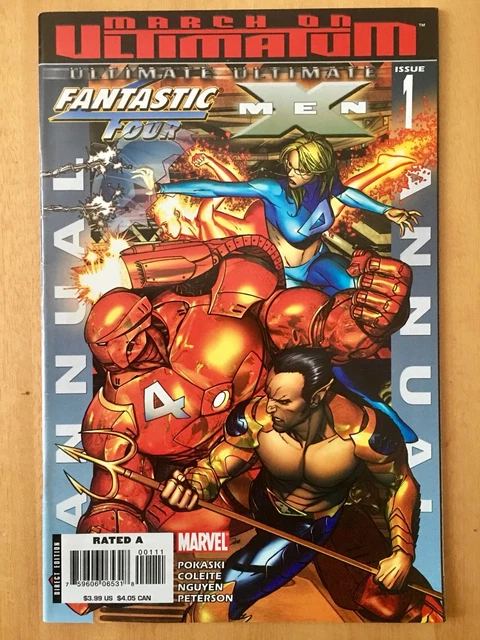 Ultimate Fantastic Four /  X-Men Annual #1 Marvel  2008 March On Ultimatum