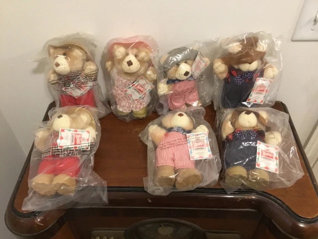 Wendy’s 1986 Furskins Bears MIB