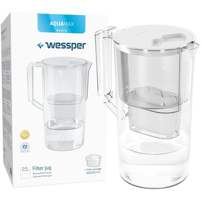 Brita Set di 10 filtri alcalini per Brita Maxtra caraffa filtrante PearlCo 